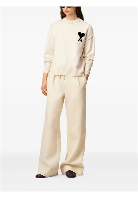 maglione girocollo adc uomo off-white AMI PARIS | UKS838.018151